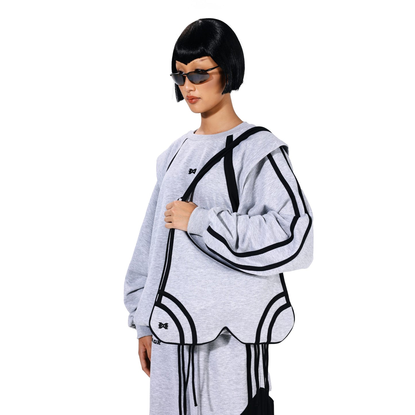 ASYMMETRICAL SATCHEL