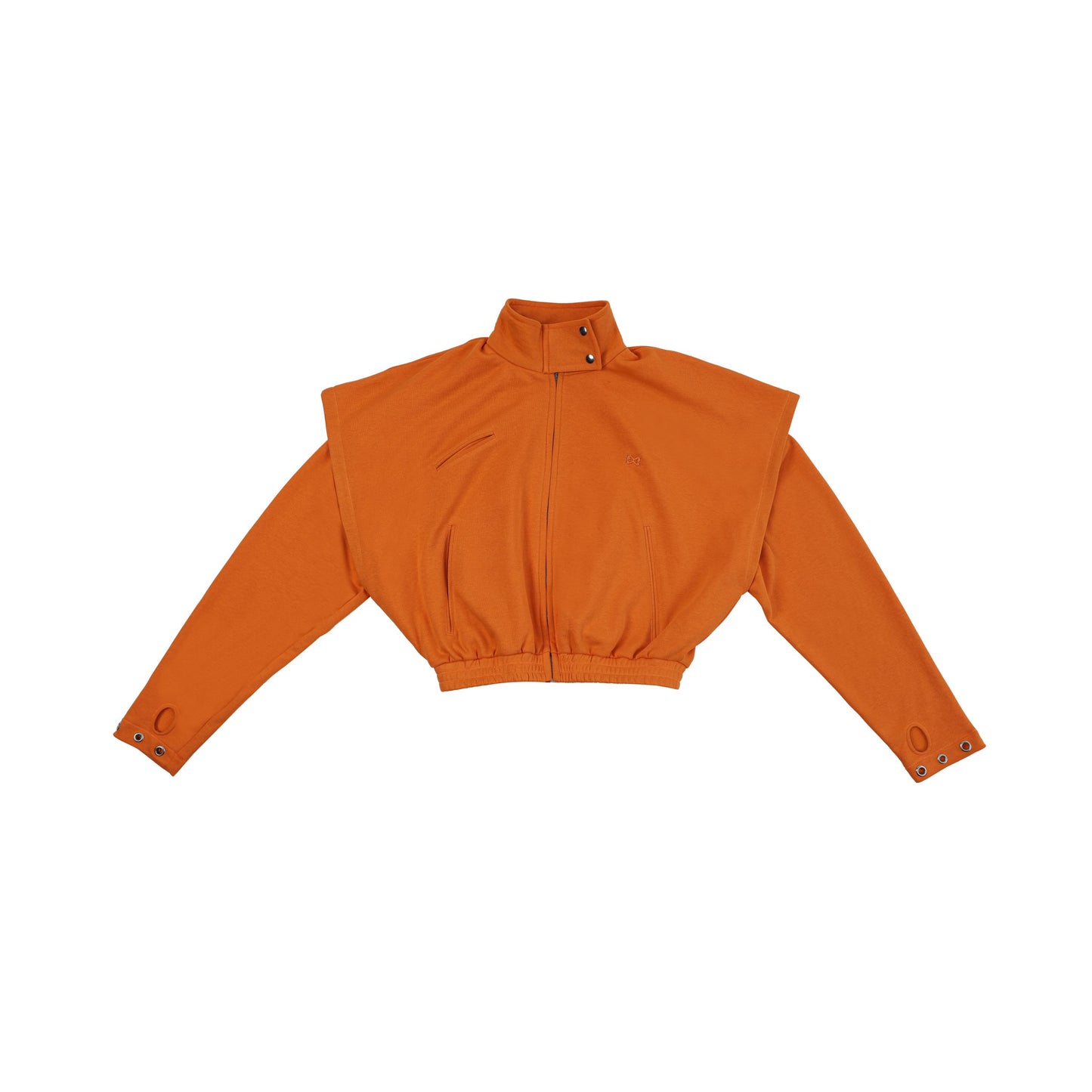 ORANGE CROPPED JACKET