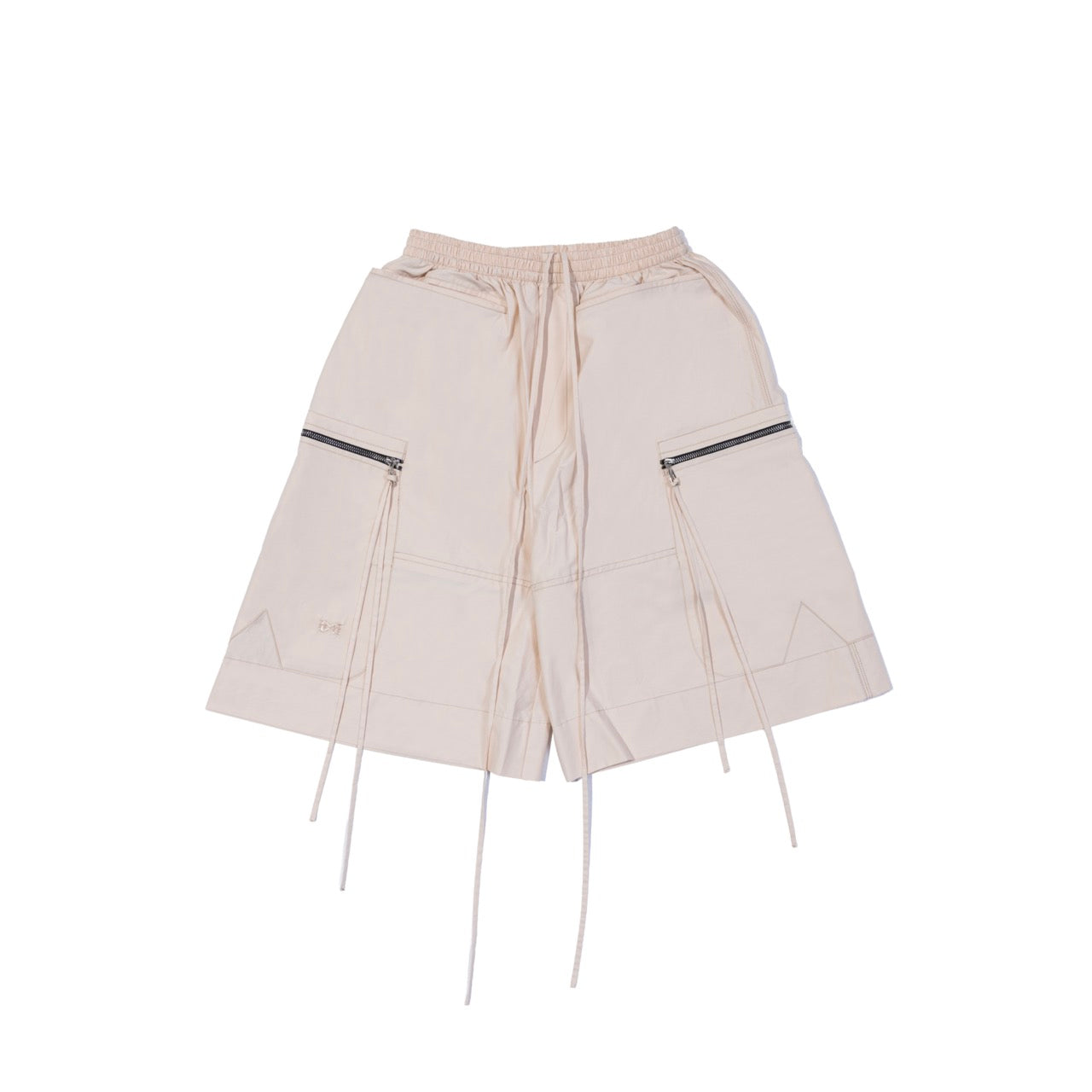 BEIGE CONVERTIBLE SHORT-PANTS