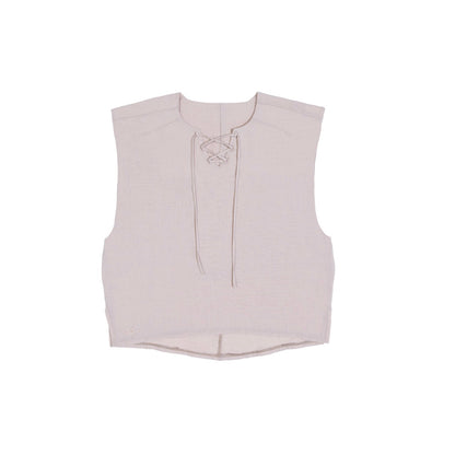 LINEN STRING TANK