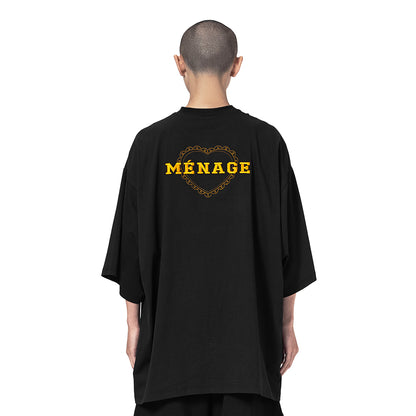 OVERSIZED MENAGE 07 HEART SHIRT