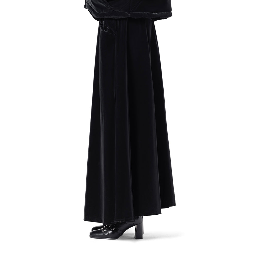 WATERPROOF MAXI SKIRT