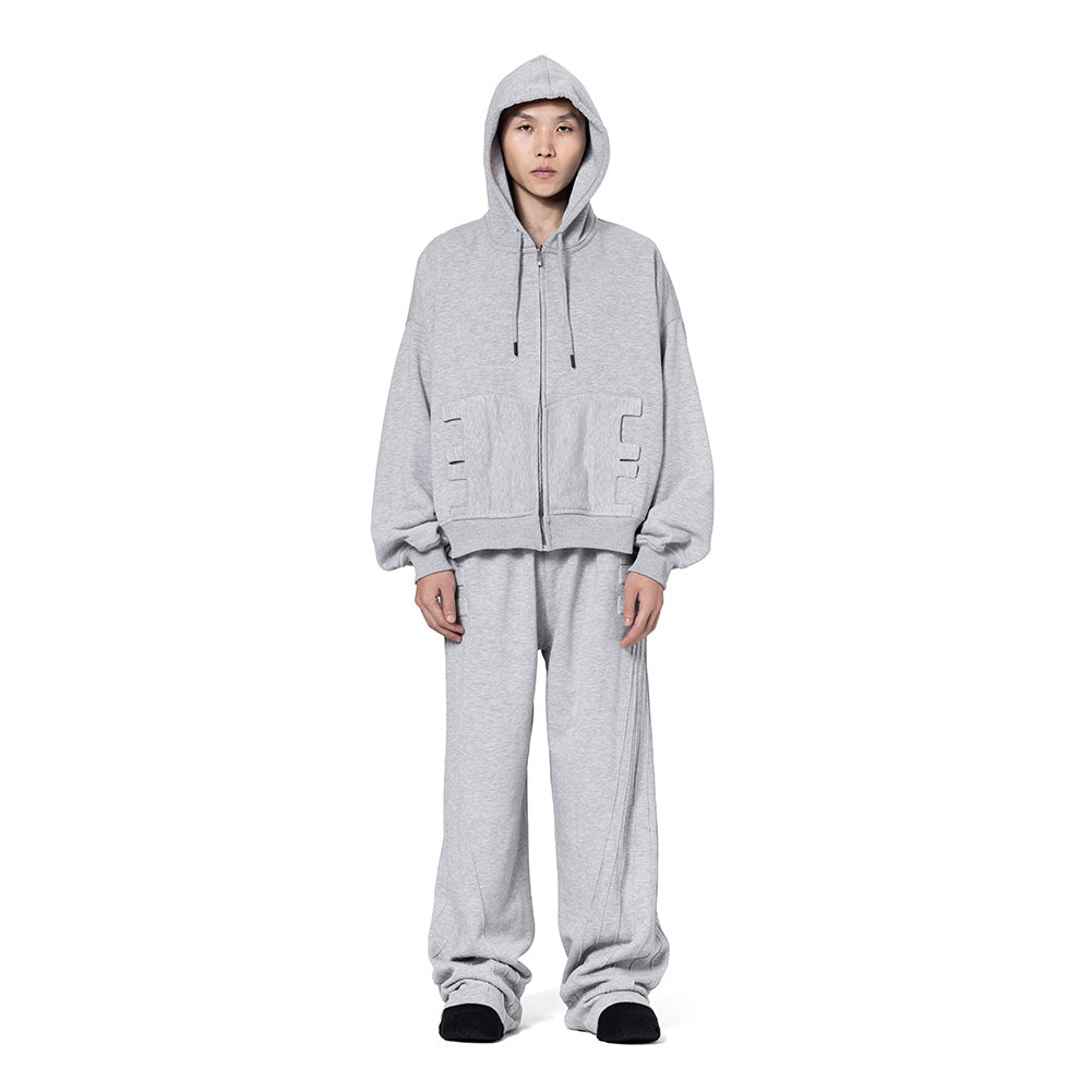 ZIP UP LOGO HOODIE