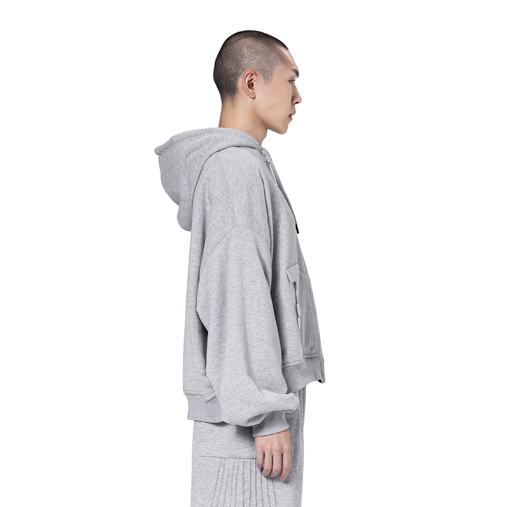 ZIP UP LOGO HOODIE