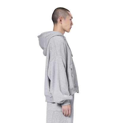 ZIP UP LOGO HOODIE