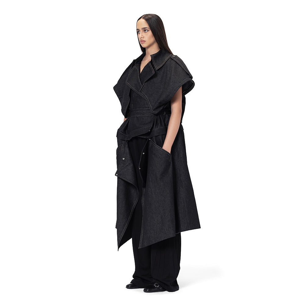 CONVERTIBLE TRENCH COAT