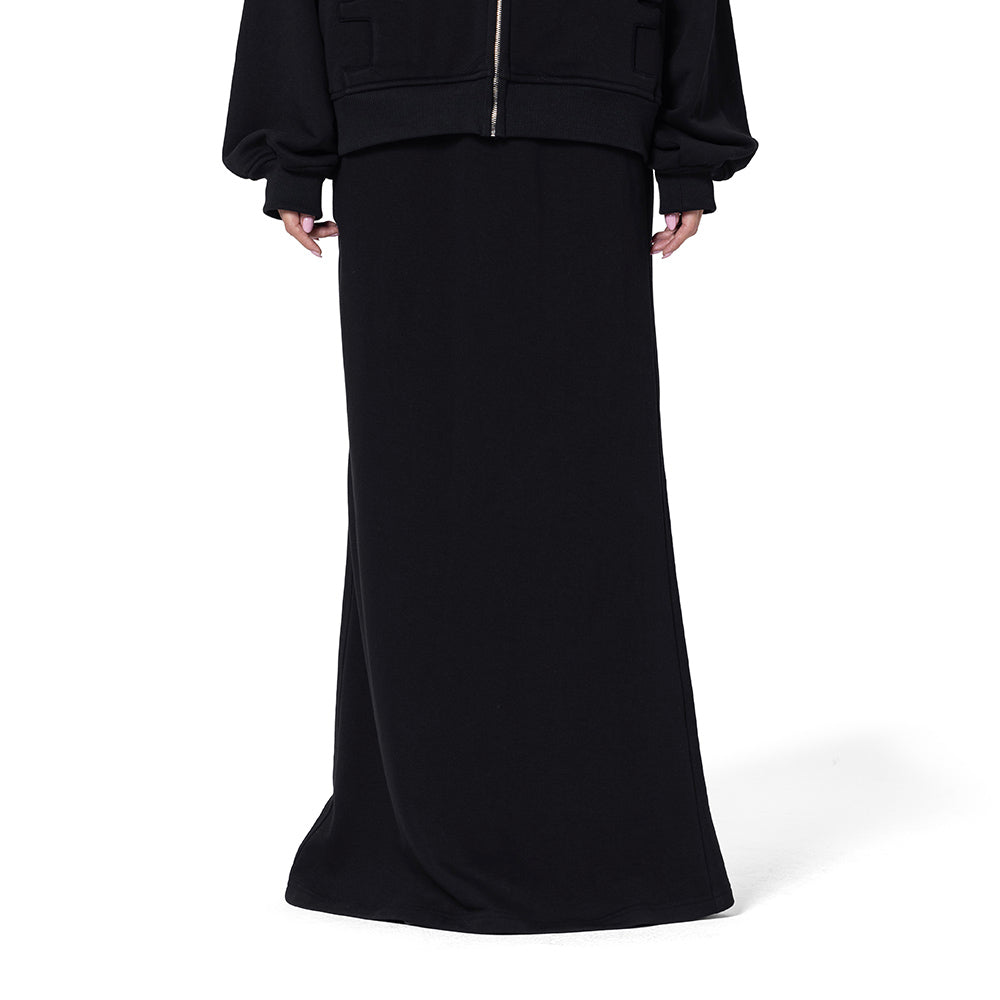 SWEAT MAXI SKIRT