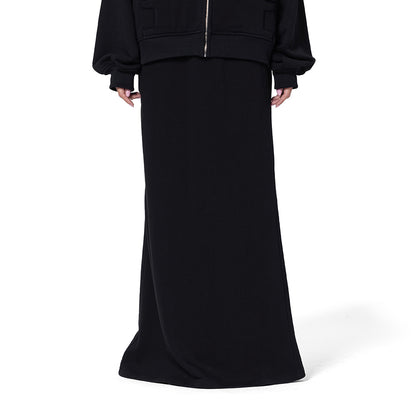 SWEAT MAXI SKIRT