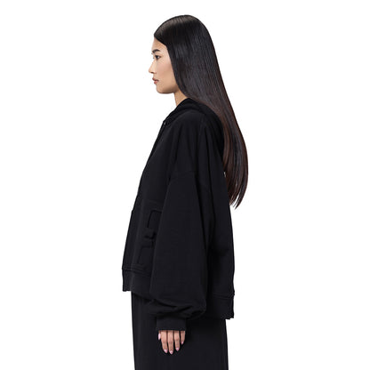 ZIP UP LOGO HOODIE