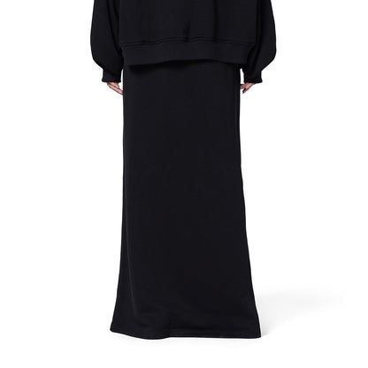SWEAT MAXI SKIRT