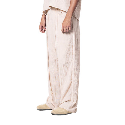 LINEN STRING PANT