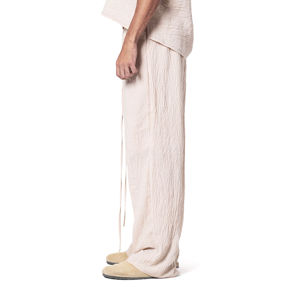 LINEN STRING PANT