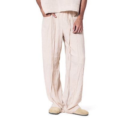 LINEN STRING PANT