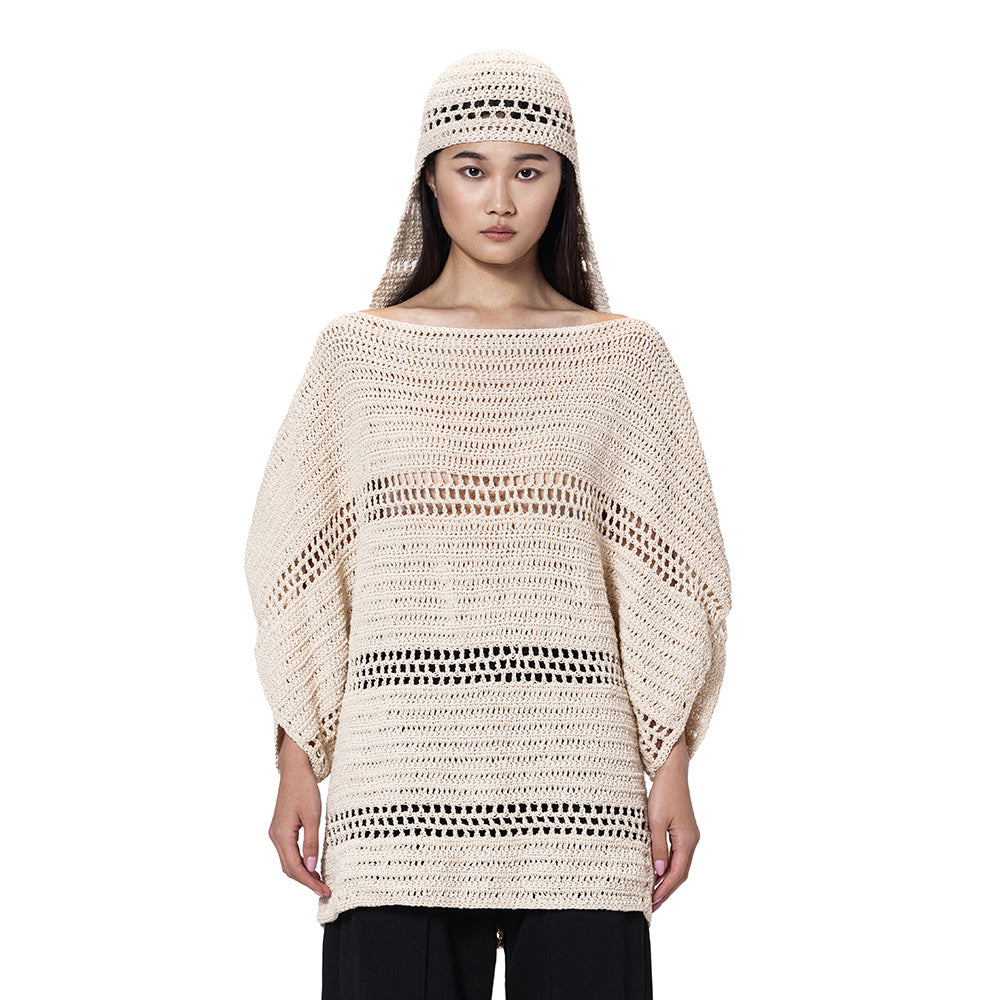 HANDMADE KNITTED TOP 