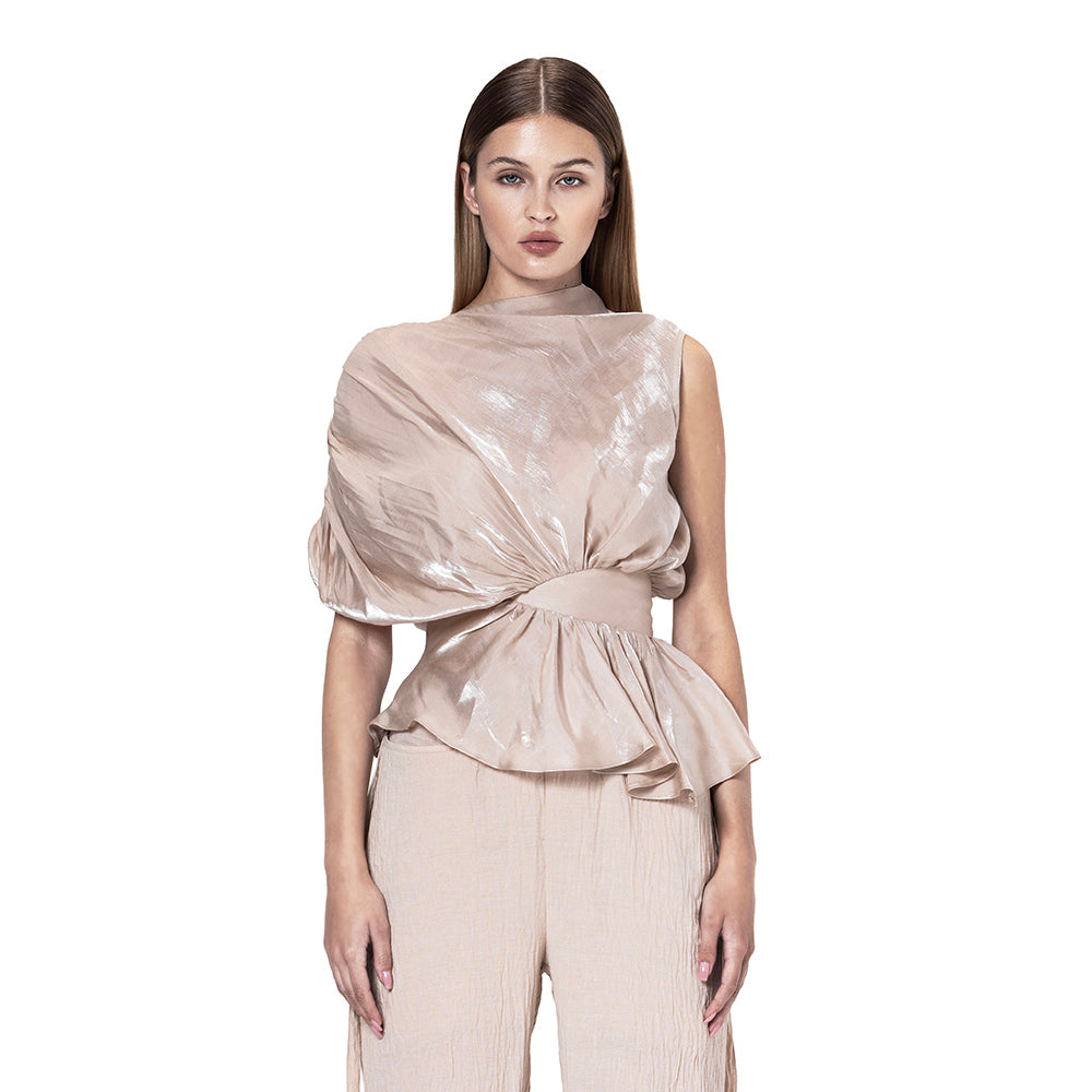 IRIDESCENT LIQUID TOP